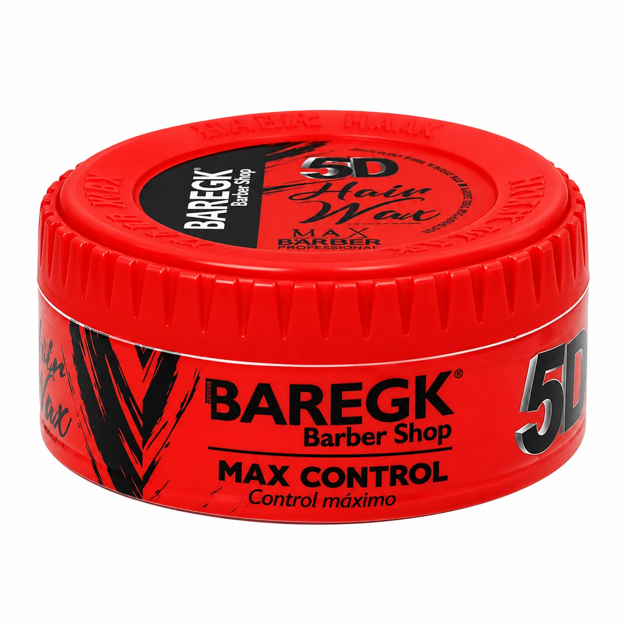 5D Hair Wax Power Rojo Baregk, producto profesional de barbería