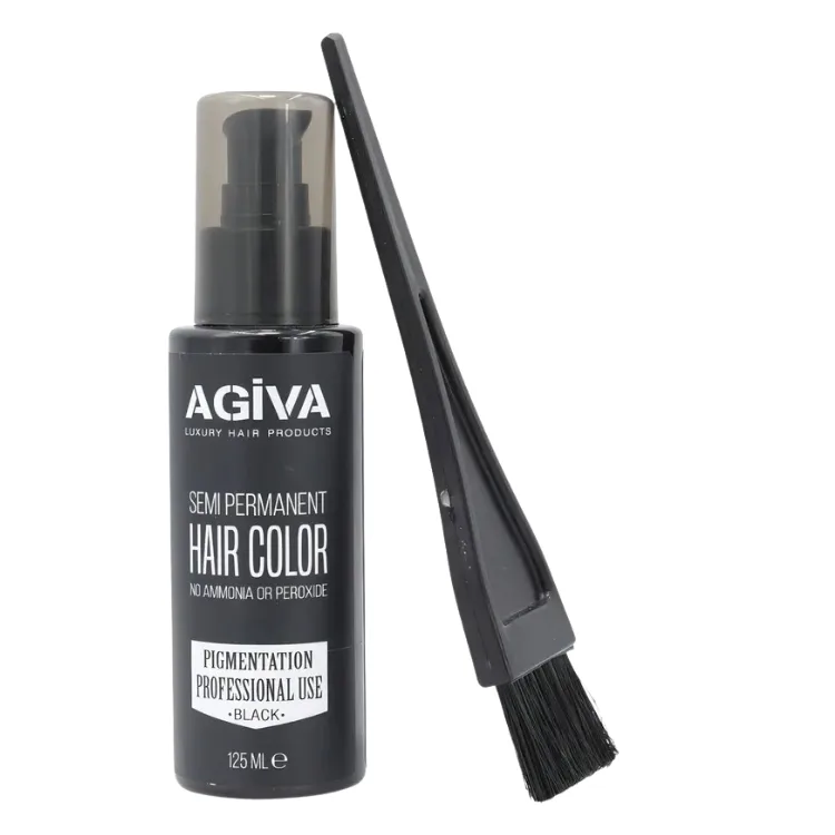 Agiva Hair Color Semi Permanente Baregk, producto profesional de barbería
