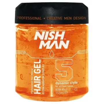 Hair Styling Gel 5 Dynamic Style Nish Man