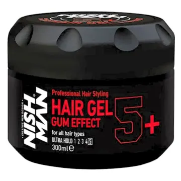 Hair Styling Gel 5+ Ultra Hold Nish Man