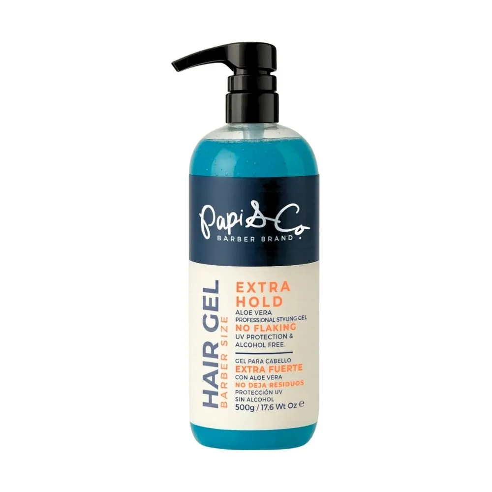 Hair Styling Gel Extra Hold 500gr Papi & Co