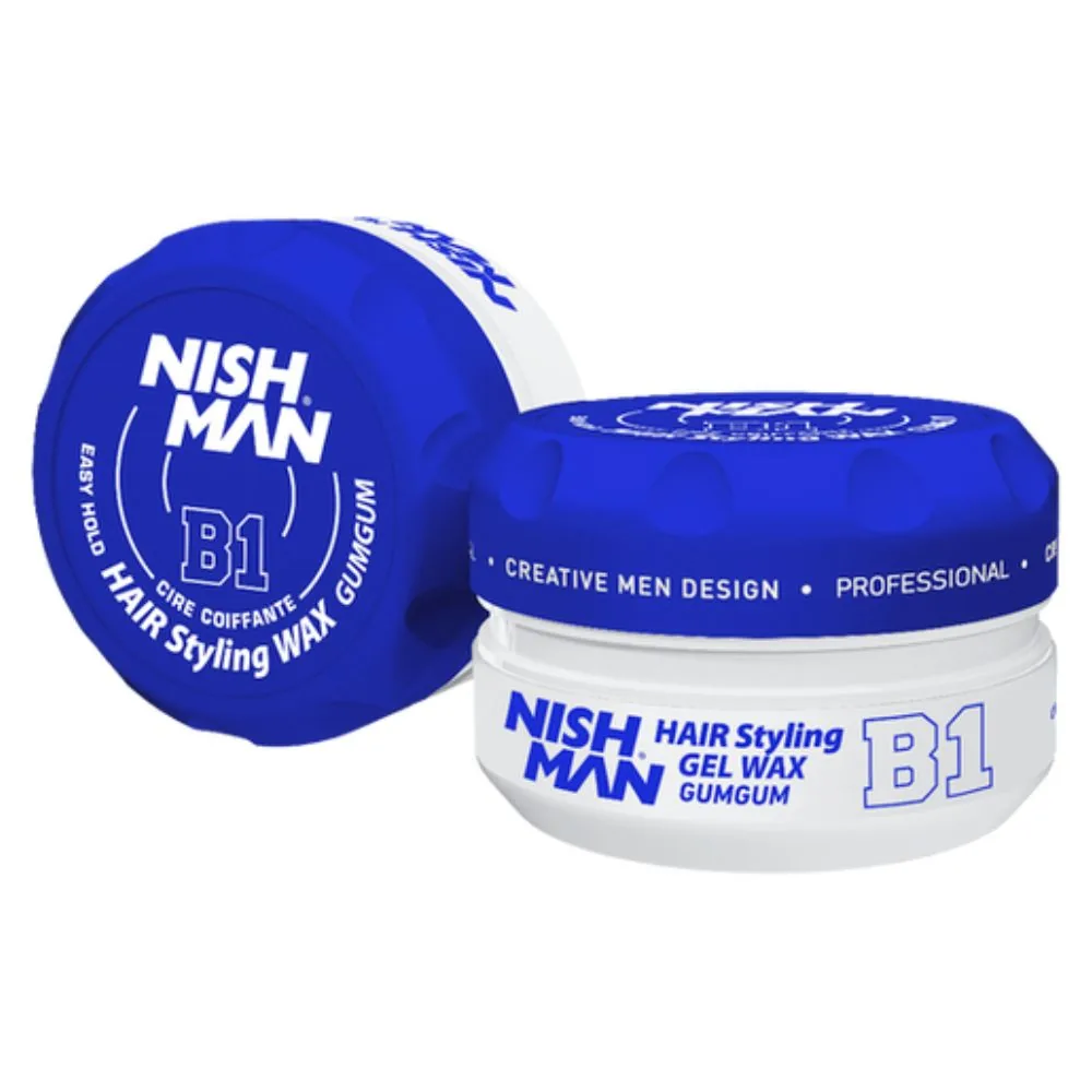 Hair Styling Gel Wax B1 Gum Gum Nish Man