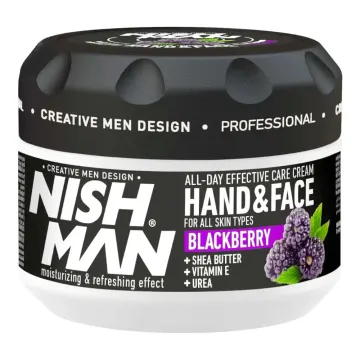 Hand & Face Care Cream Blackberry Nish Man