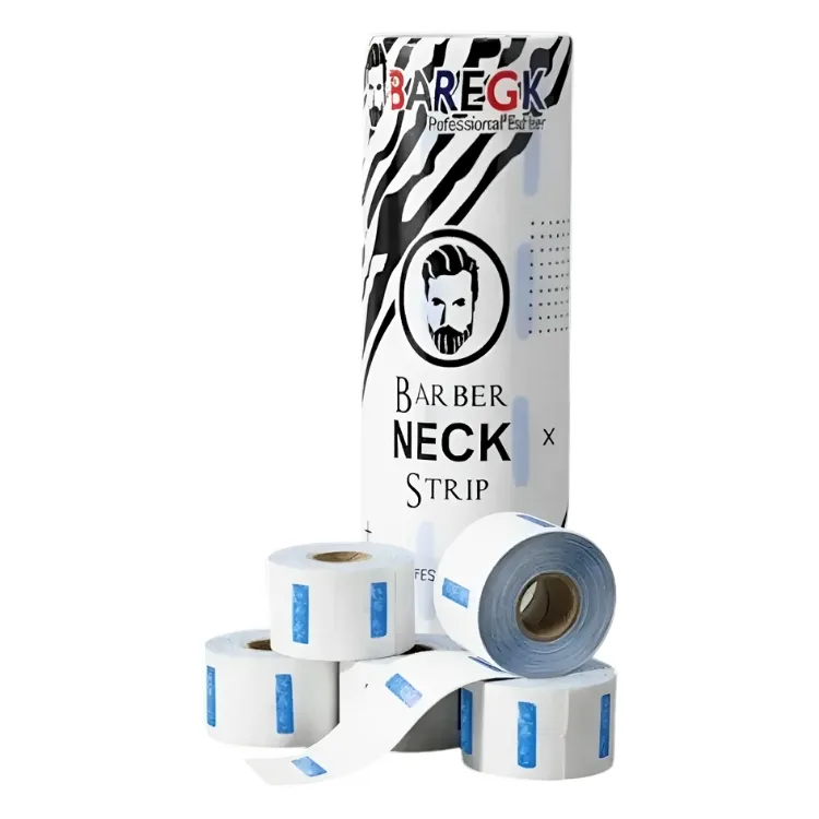 Neck Strip Blanco Baregk, producto profesional de barbería