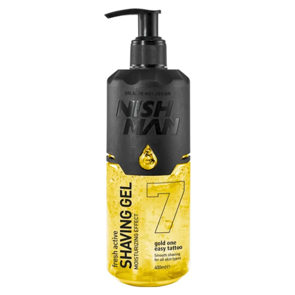 Shaving Gel Gold One 7 Nish Man